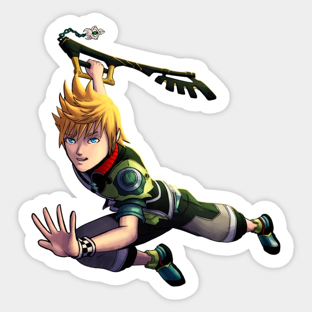 KH3 Ventus Sticker by FerMaiaru